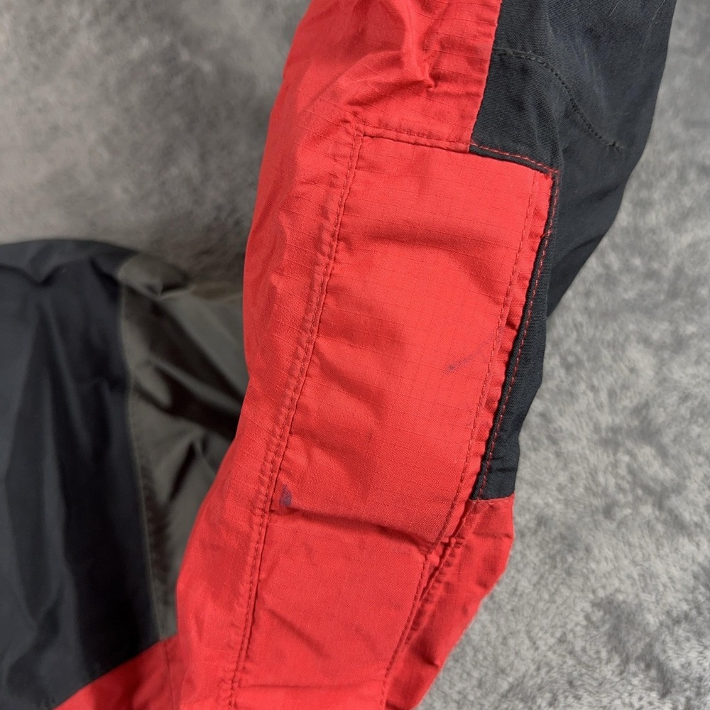 The North Face Hydroseal Jacket Mens Small Red Gray Waterproof Shell Rain 88080 - Picture 12 of 13
